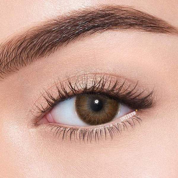 3-Tone Brown Colored Contact Lenses - Uniieye