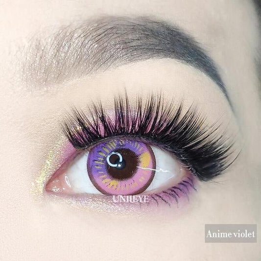 Anime Violet Cosplay Contact Lenses - Uniieye
