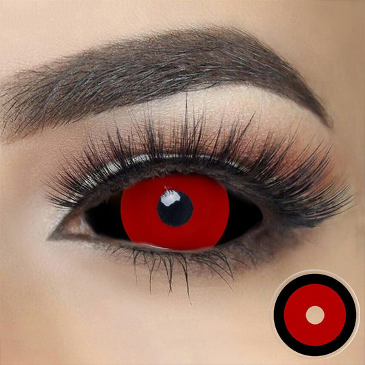 Black & Red Sclera Eyes - Uniieye