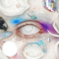 Blind White Cosplay Contact Lenses - Uniieye