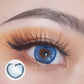 Bubble Heart Ocean Honey Blue Colored Contact Lenses - Uniieye