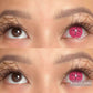 Button Eye Pink Cosplay Contact Lenses - Uniieye