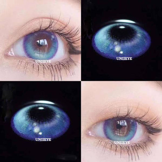 Cardcaptor Blue Colored Contact Lenses - Uniieye