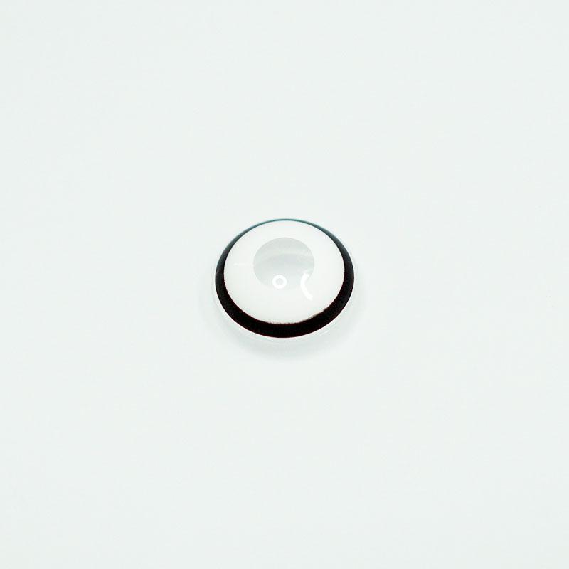 Circle White Cosplay Contact Lenses - Uniieye