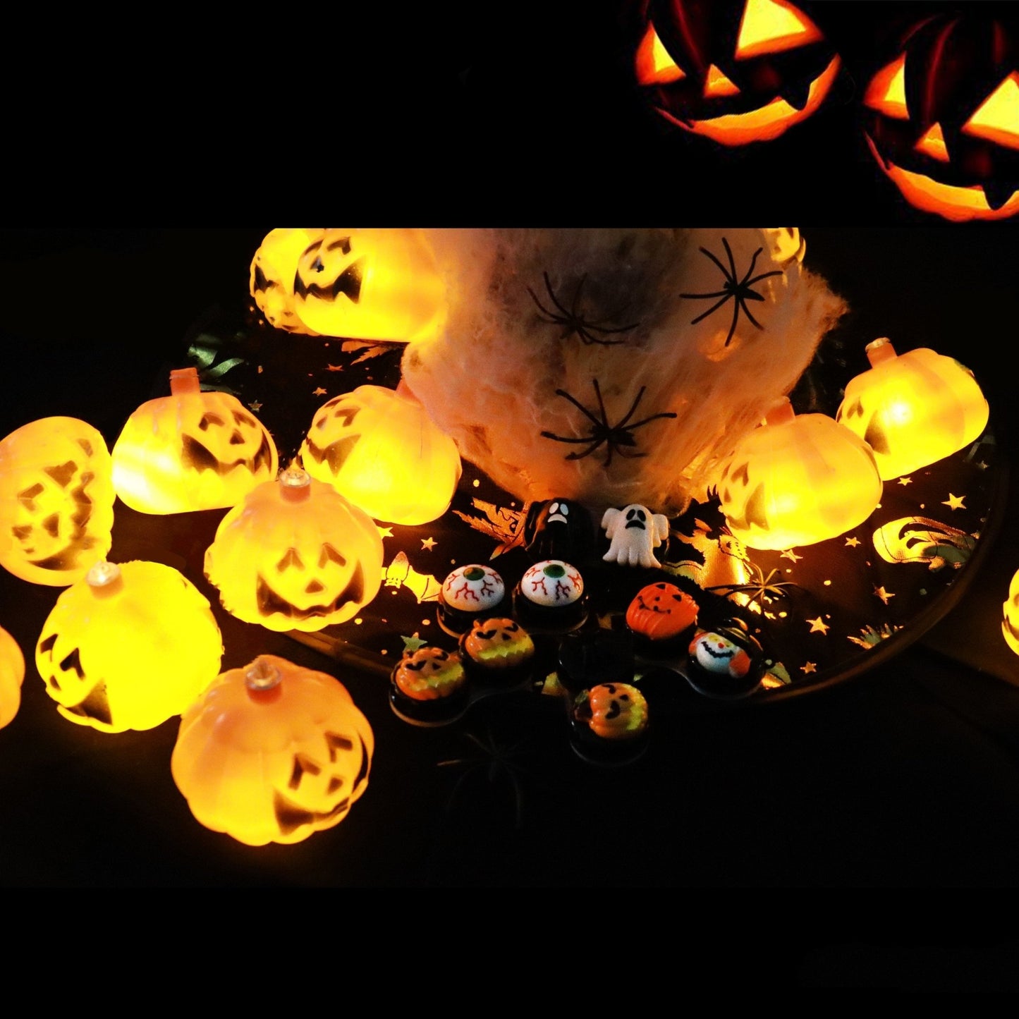 Crazy Halloween Pumpkin Light Lens Case - Uniieye