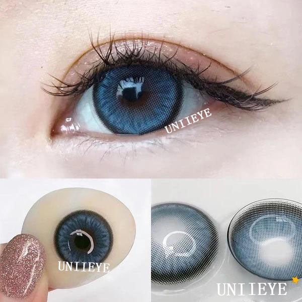Dawn Blue Colored Contact Lenses - Uniieye