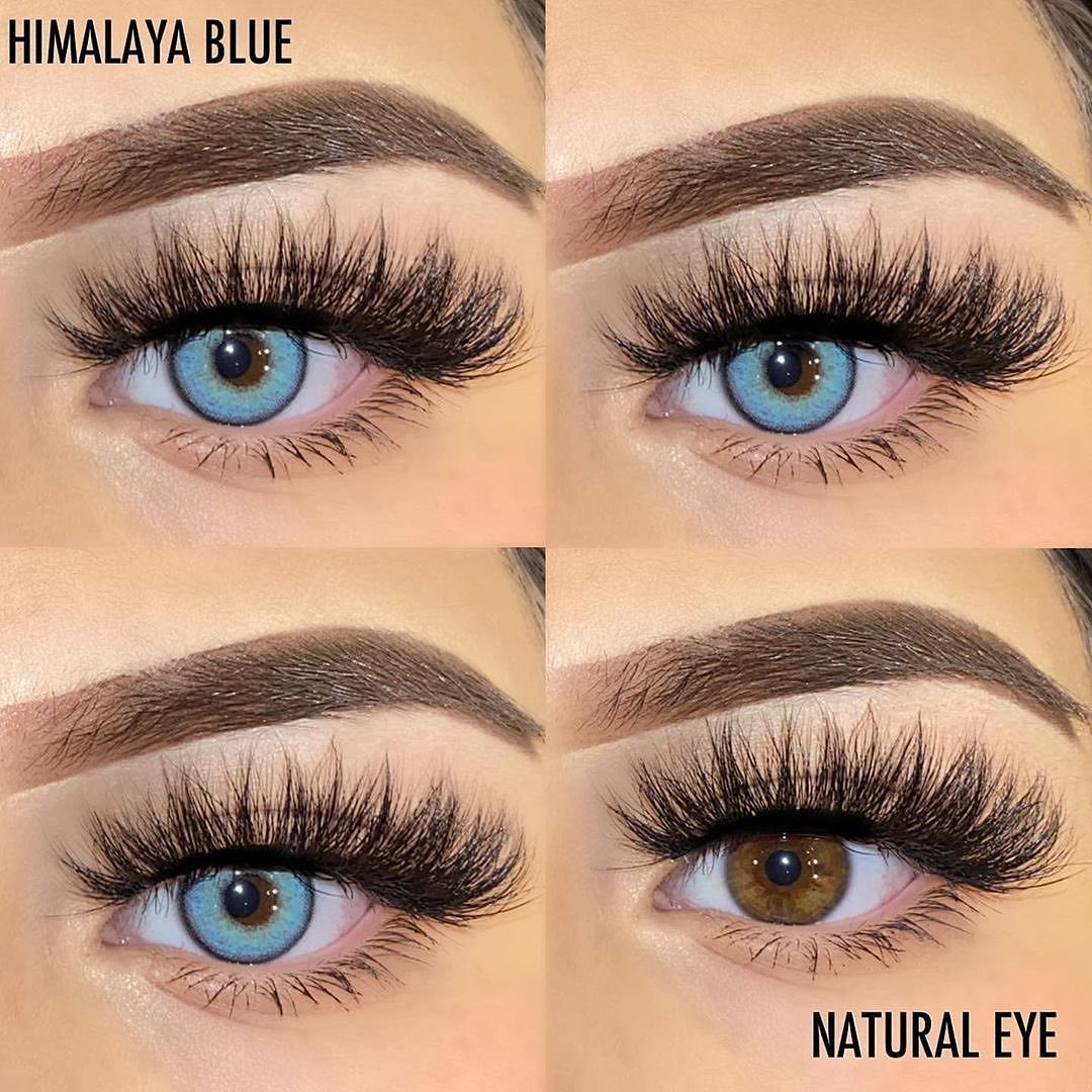 Himalaya Blue Yearly Contact Lenses - Uniieye