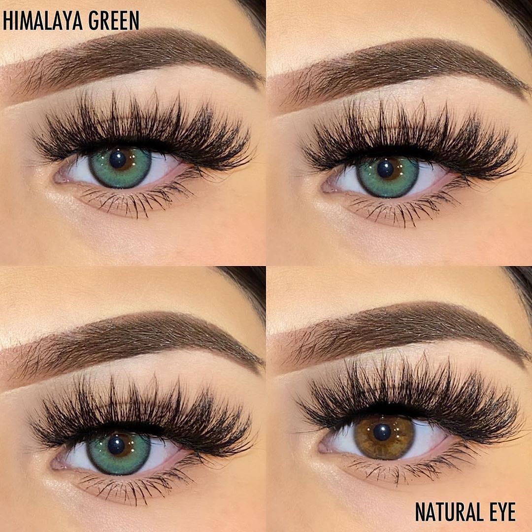 Himalaya Green Yearly Contact Lenses - Uniieye