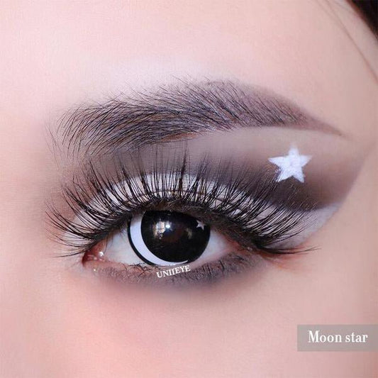 Moon Star White Cosplay Contact Lenses - Uniieye
