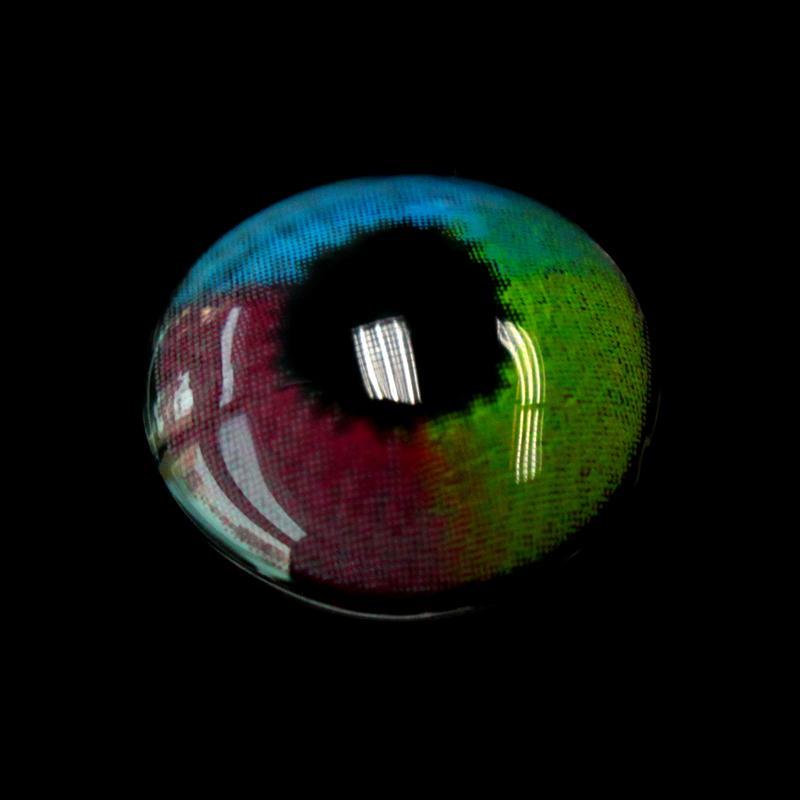 Multi Rainbow Cosplay Contact Lenses - Uniieye
