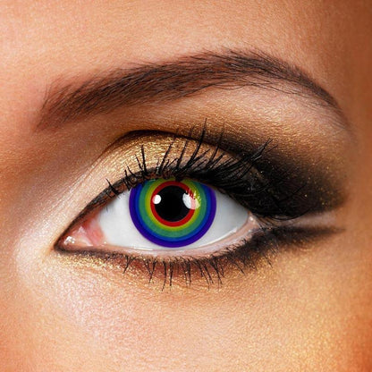 Multiple Rainbow Cosplay Contact Lenses - Uniieye
