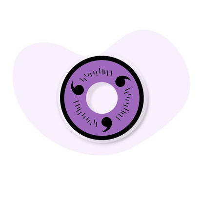 Purple Sasuke Sharingan Cosplay Eyes - Uniieye