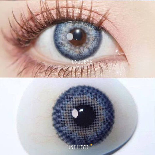 Rich Girl Blue Colored Contact Lenses - Uniieye