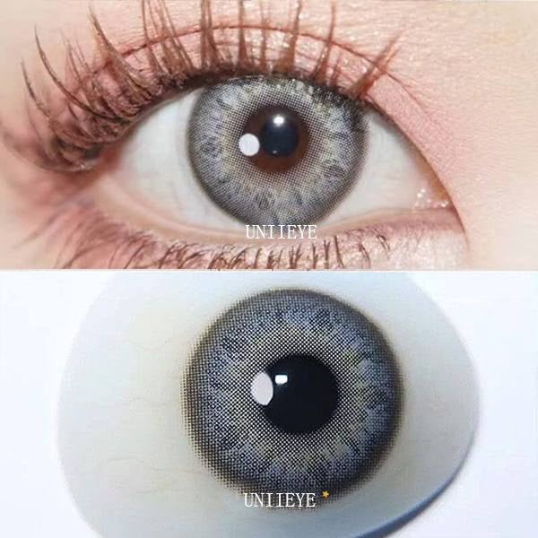 Rich Girl Gray Colored Contact Lenses - Uniieye