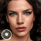 UNIIEYE Magnificent Devil's Triangle Black Yearly Colored Contacts - Uniieye