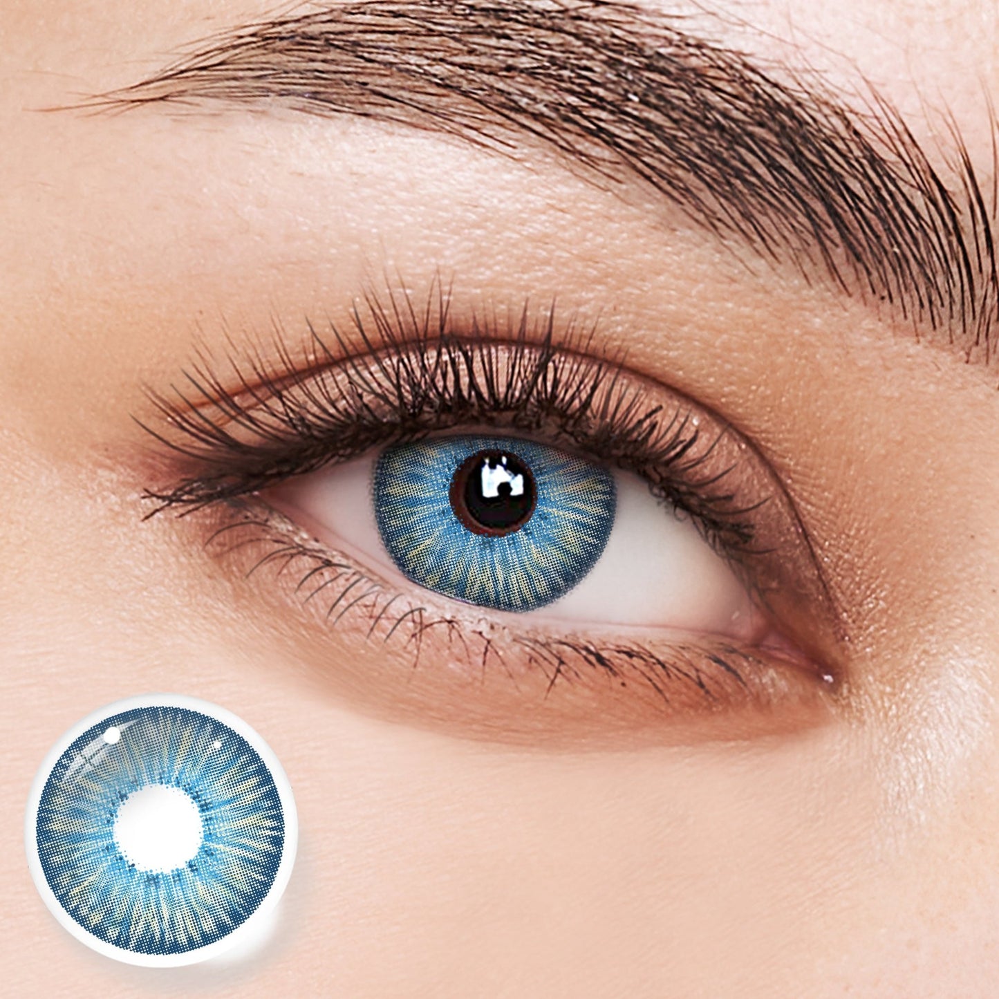 UNIIEYE New York Blue Daily Colored Contacts | 10 pcs - UNIIEYE