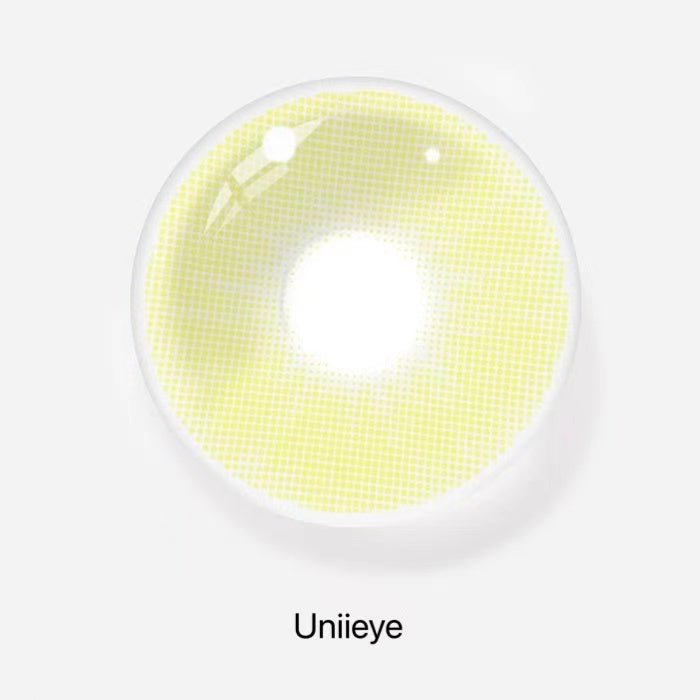 UNIIEYE Polar Lights Yellow Green Yearly Colored Contacts - Uniieye